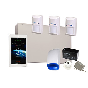Solution 3000 with 3 Pet PIR + 7" Touchscreen