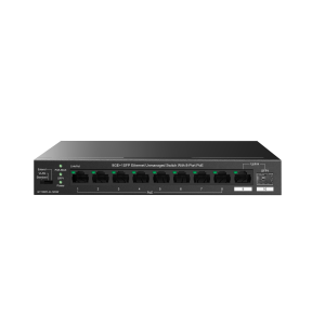 IP-COM ICMG1110PF-8-120W 8PORT GIGABIT POE+ UNMANAGED SWITCH 120W 1X SFP 1G DESKTOP/RACK BLACK