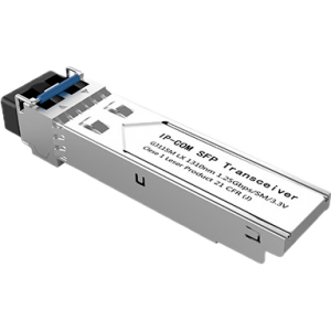IP-COM ICMG311SM SFP TRANSCEIVER SINGLE MODE 1.25GBPS 1310NM 20KM LC FULL DUPLEX SILVER