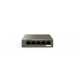 IP-COM ICMG1105P-4-63W 5PORT GIGABIT POE+ UNMANAGED SWITCH 58W ONE-KEY VLAN DESKTOP/WALL BROWN