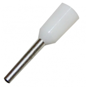 CABAC BLP050 BOOTLACE PIN 0.5MM² 100X WHITE