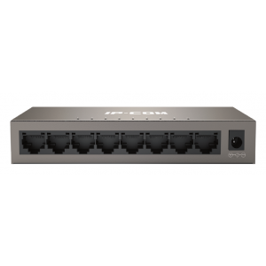 IP-COM ICMG1008M 8PORT GIGABIT UNMANAGED SWITCH NON-POE 16GBPS METAL DESKTOP/WALL 240VAC/9-12VDC BROWN