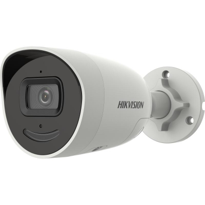 6MP BULLET WHITE STROBE LIGHT & AUDIO 2.8MM LENS