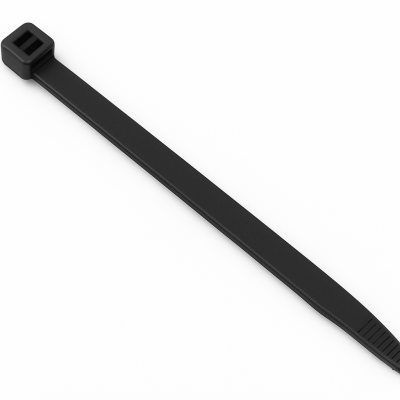 CABLE TIES NYLON 300X4.8MM BLACK 100PK