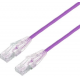 ULTRA THIN 3.8MM CAT6A UTP PATCH CABLE 5M PURPLE
