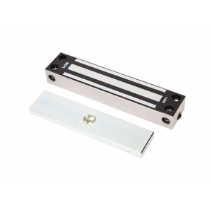 LOX EM4700 WEATHER RESISTANT MAG LOCK 380KG MONITORED IP67 304 STAINLESS STEEL GATE 12/24VDC SILVER