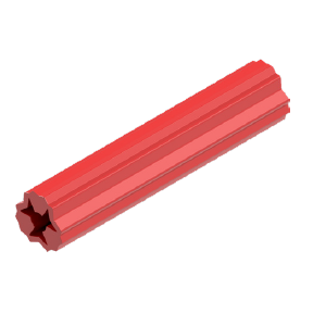 WALL PLUG - RED 6 X 30MM 200/PACK
