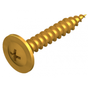 BUTTON HEAD NEEDLE POINT SCREW 8G X 25MM-300 PACK
