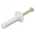 NYLON ANCHOR NAIL MUSHROOM HEAD 6.5X 50MM  - 100 PACK