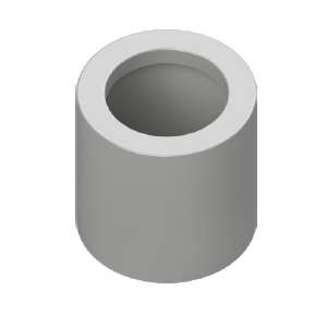 MATELEC RED-25/20G/PL PLAIN REDUCER PVC 25/20MM GREY