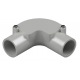 ELBOW INSPECTION PVC 25MM GREY