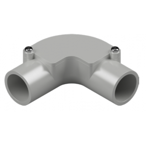 MATELEC ELB-25G/IN PVC INSPECTION ELBOW 25MM GREY