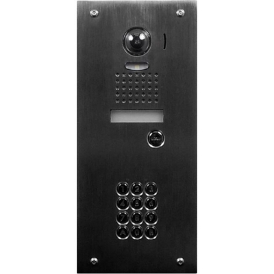 AIPHONE SUITS JK-DVF,JO-DVF,JP-DVF SERIES VIDEO DOOR STATION & KEYPAD COVER PLATE ONLY STAINLESS STEEL