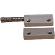 TANE HARDWIRED ROLLER DOOR REED SWITCH SILVER DETECTION GAP 32MM 1x N/C OUTPUT (DRY) METAL SURFACE MOUNT