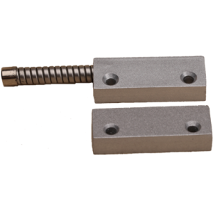 TANE HARDWIRED ROLLER DOOR REED SWITCH GREY DETECTION GAP 38MM 1x N/C OUTPUT (DRY) METAL SURFACE MOUNT