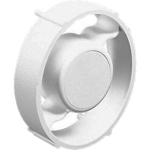 TANE SQZMAG-1840 RECESSED SPARE MAGNET FOR STEEL DOORS WHITE