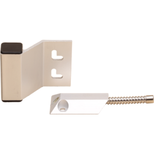 TANE 86-MINI-18 ROLLER DOOR REED SWITCH SURFACE N/C GAP 64MM ARMORED 458MM SILVER