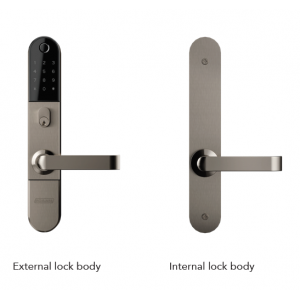 SCHLAGE OMNIA 990 SMART MORTICE LOCK FINGERPRINT KEYPAD BLE BLACK