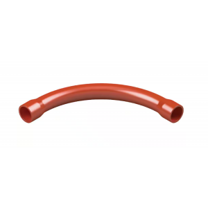 SWEEP BEND 90° PVC 20MM ORANGE HD