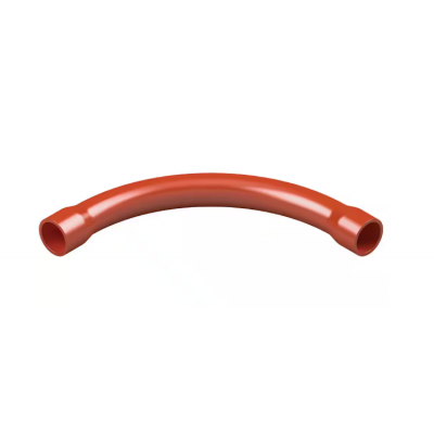 SWEEP BEND 90° PVC 20MM ORANGE HD