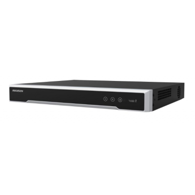 HIKVISION 16CH M-SERIES POE NVR, 256MBPS, 8K, 2 BAY, 1RU, NO HDD