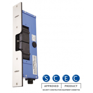 FSH FES112 HIGH SECURITY ELECTRIC CUSTODIAL STRIKE MONITORED FAIL SECURE 1000KG 12-30VDC SILVER