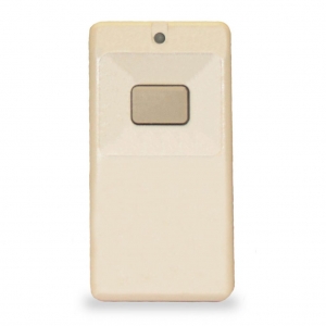 INOVONICS EN1233S SINGLE-BUTTON PENDANT TRANSMITTER WHITE