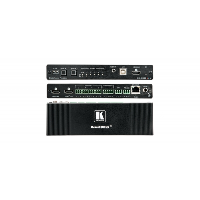 KRAMER DSP-62-AEC 6X2 AUDIO DSP WITH AEC POE/12VDC BLACK