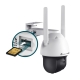 TP-LINK VIGI C540-4G FULL-COLOR 4G LTE 4MP IP CAMERA PAN/TILT 4MM MIC IR 30M IP66 512GB SSD 12VDC WHITE/BLACK
