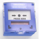 SMART CP-33BL RESETTABLE EMERGENCY DOOR RELEASE BREAK GLASS 1X DPDT SURFACE MOUNT 12/24VDC 87Hx91Wx53D (MM) BL